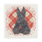 Scottish Terrier on Tartan