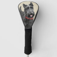 Scottish Terrier Painting - Cute Original Dog Art