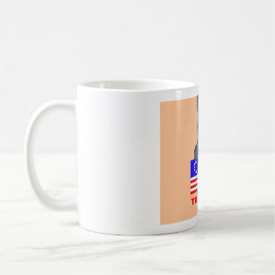 Scottish Terrier Patriotic Mug/Trump '24 Coffee Mug