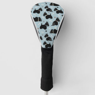 Scottish Terrier Paws and Bones Scottie Golf Head Cover