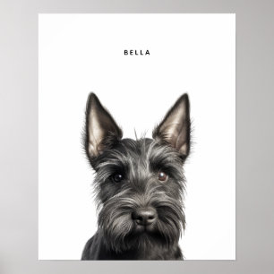 Scottish Terrier Personalized Print