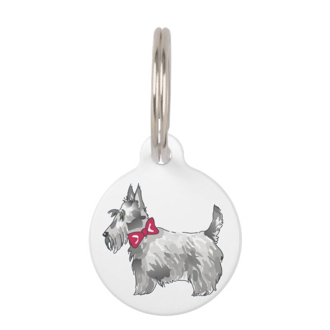Scottish Terrier Pet Tag (Front)