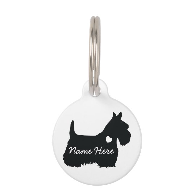 Scottish Terrier Pet Tag (Front)