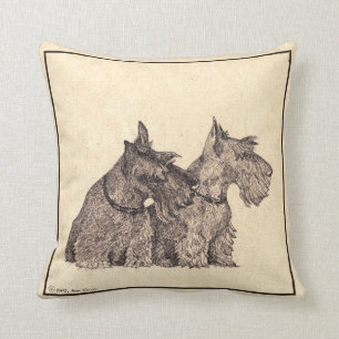 Scottish Terrier Pillow