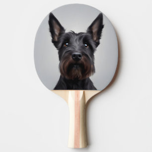 Scottish Terrier Ping Pong Paddle
