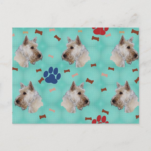 Scottish Terrier Portrait Postcard (Front)