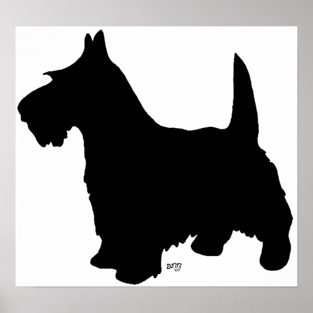 Scottish Terrier Poster (Front)