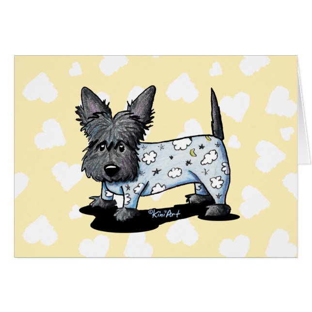Scottish Terrier Pyjamas (Front Horizontal)