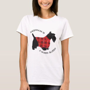 Scottish Terrier Red & Black Plaid Sweater