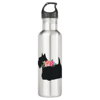 Scottish Terrier Scottie Dog 710 Ml Water Bottle