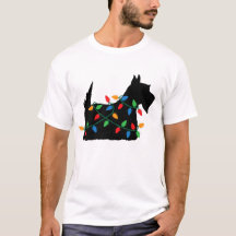Scottish Terrier Scottie Dog Christmas Lights Gift