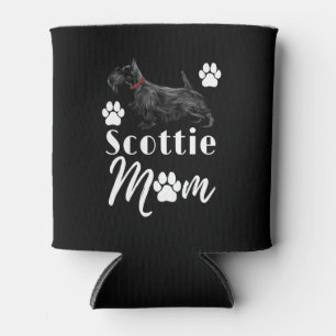 Scottish Terrier Scottie Dog Mom Can Cooler