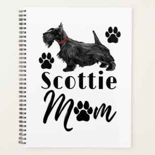 Scottish Terrier Scottie Dog Mom Planner