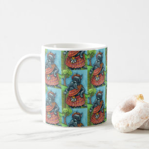 SCOTTISH TERRIER, SCOTTIE DOG PRIDE Kilt Sporran Coffee Mug