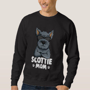 Scottish Terrier Scottie Mom Dog Sweatshirt