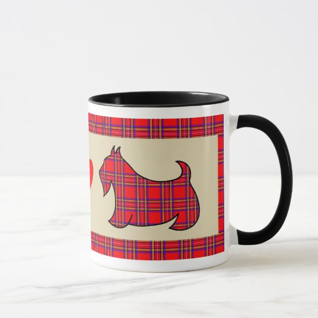 Scottish Terrier Scotty Chien café Mug cadeau (Droite)