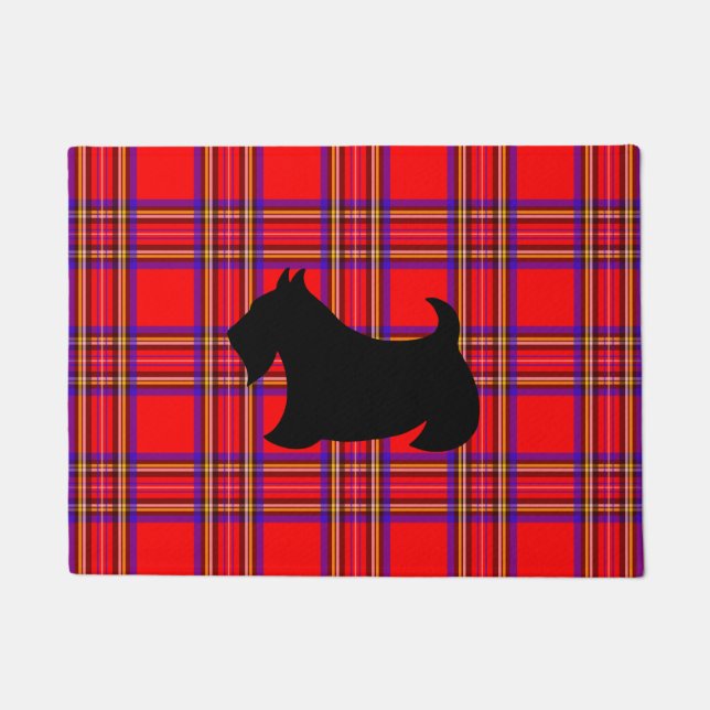 Scottish Terrier Scotty Chien Tapis Doormat Cadeau (Devant)
