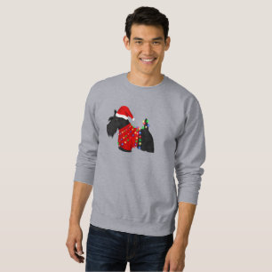 Scottish Terrier (Scotty Dog) Christmas Sweatshirt