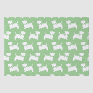 Scottish Terrier Scotty Dog Puppy Scottie Tissue P Tissue Paper