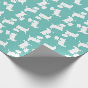 Scottish Terrier Scotty Dog Puppy Scottie Wrapping Paper