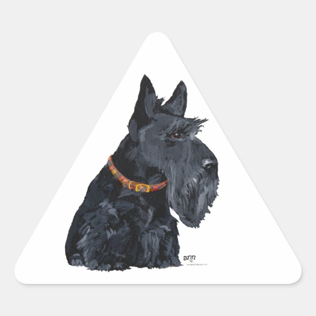 Scottish Terrier Sticker (Front)