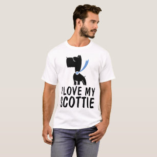 SCOTTISH TERRIER T-shirts, LOVE MY SCOTTIE T-Shirt