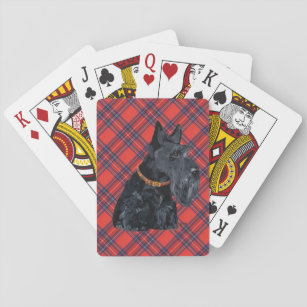 Scottish Terrier Tartan Deck of Cards