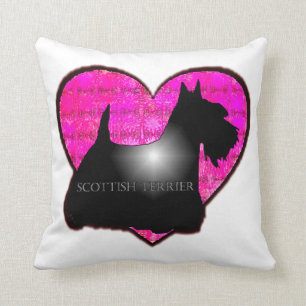 Scottish Terrier Throw Pillow