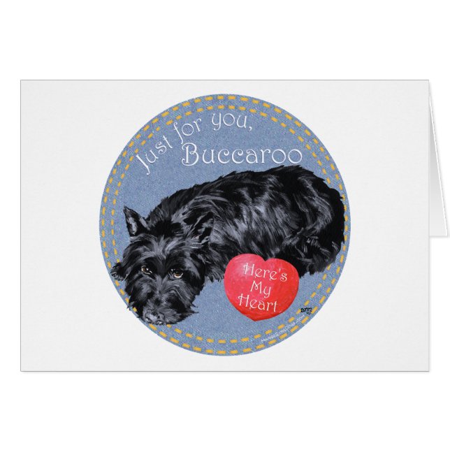 Scottish Terrier Valentine (Front Horizontal)