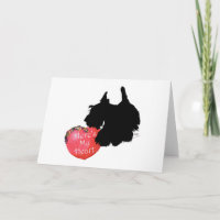 Scottish Terrier Valentine