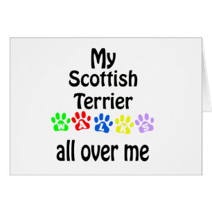 Scottish Terrier Walks Design