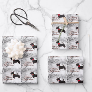 Scottish Terrier  Wrapping Paper Sheet