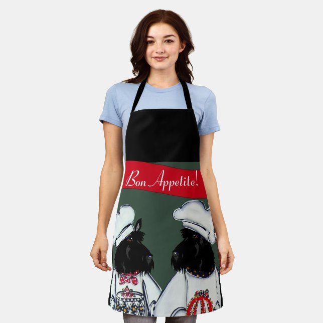 Scottish Terriers     Apron (Worn)
