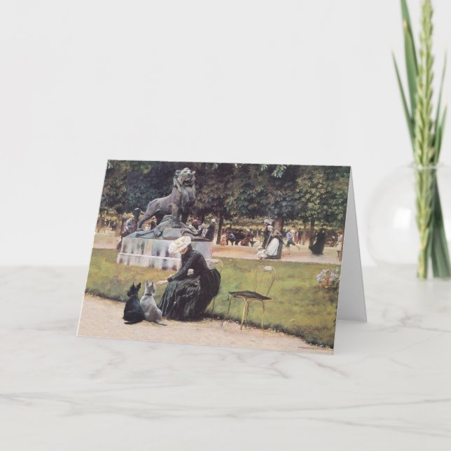 Scottish Terriers Greeting Card (Front)