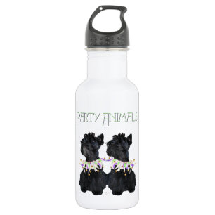 Scottish Terriers Party Animal 532 Ml Water Bottle