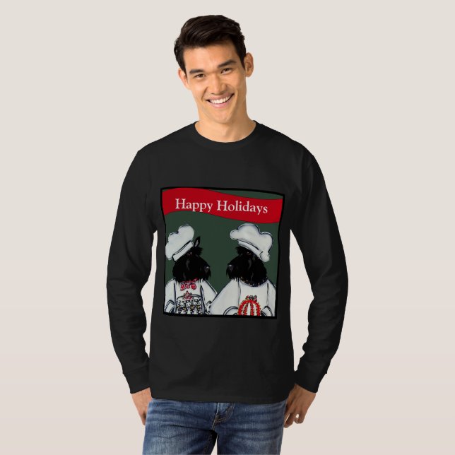 Scottish Terriers    T-Shirt (Front Full)