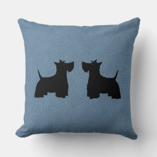 Scottish Terriers Throw Pillow