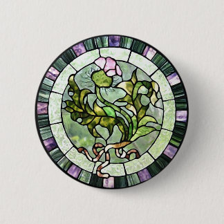 Scottish Thistle 2 Inch Round Button