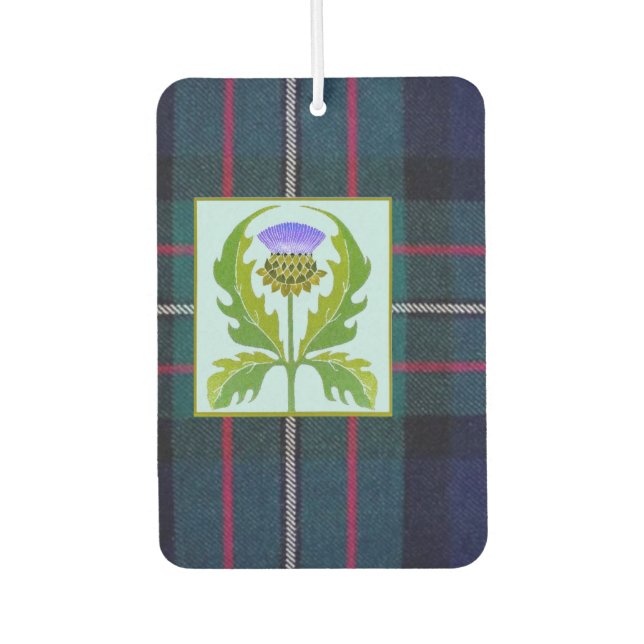 Scottish thistle air freshener (Front)