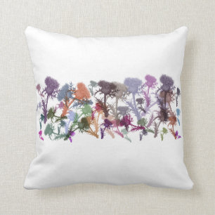 Scottish Thistle Flower Scatter Cushion
