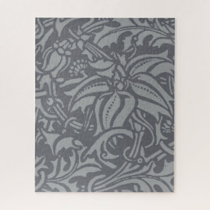 Scottish Thistle Knot William Morris Style Jigsaw Puzzle