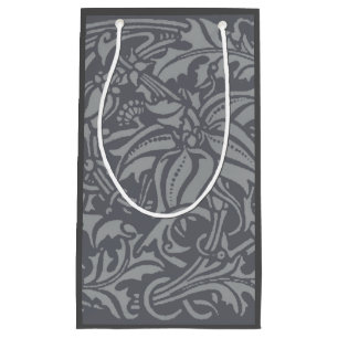 Scottish Thistle Knot William Morris Style Small Gift Bag