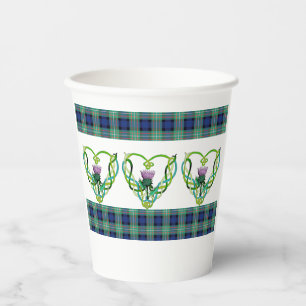 Scottish Thistle paper cup