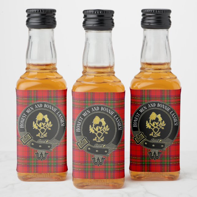 Scottish Toast or Your Text Liquor Bottle Label (Bottles)