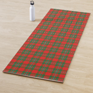 Scottish Trends Clan Gregor MacGregor Tartan Yoga Mat