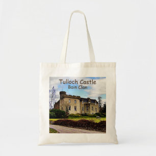 Scottish Tulloch Castle – Bain Clan Tote Bag