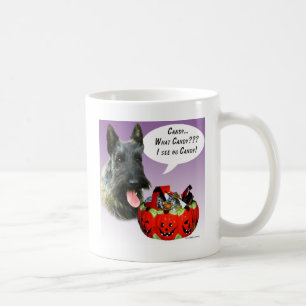 ScottishTerrier Halloween Candy Coffee Mug