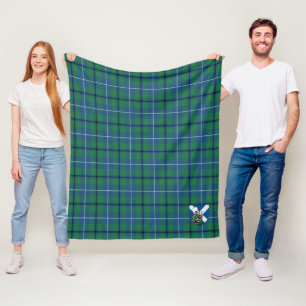 Scotts Douglas Ancient Tartan Plaid Fleece Blanket