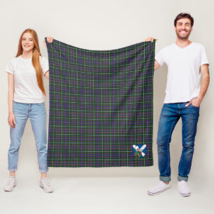 Scotts Forbes of Druinnor Tartan Plaid Fleece Blanket