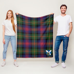 Scotts MacLennan Tartan Plaid Fleece Blanket